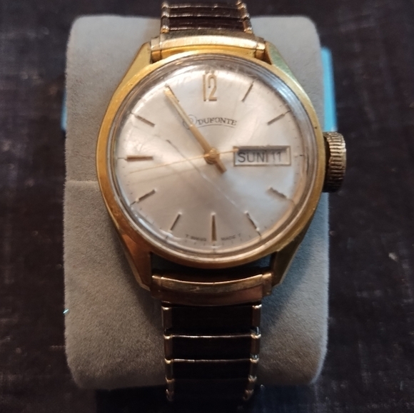 Rare Vintage Dufonte Swiss made watch - Picture 4 of 6